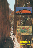 Stanley Chasm & Ayres Rock - NT - Australia - Unused Postcard - - Non Classés