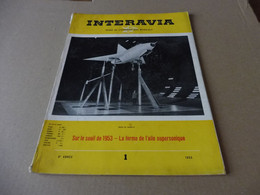 1953 INTERAVIA   -    Caractéristiques Du BOEING B-47 ; Aviation Américaine En 1953; Etc - Luftfahrt & Flugwesen