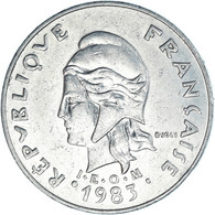 Monnaie, Nouvelle-Calédonie, 20 Francs, 1983 - Nouvelle-Calédonie