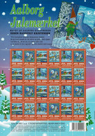 Denmark; Local Christmas Seals - Aalborg 2001;  Full Sheet MNH(**). - Feuilles Complètes Et Multiples