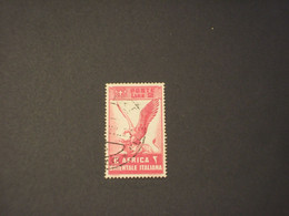 AFRICA ORIENTALE ITALIANA- A.O.I. - 1938  AQUILA E LEONE L. 2 - TIMBRATI/USED - Italian Eastern Africa