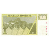 Billet, Slovénie, 1 Tolar, 1990, 1990, KM:A1a, NEUF - Slovénie