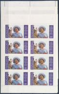 ** 1985 Erzsébet Anyakirálynő Kiadatlan Kisív Sor, Queen Elizabeth The Queen Mother Unissued Mini Sheet Set Mi I + II - Autres & Non Classés