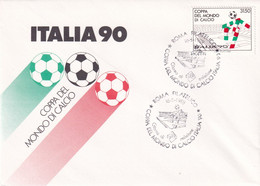 Italy 1988 Cover: Football Fussball Soccer Calcio: FIFA World Cup Italia 90; Mascot - 1990 – Italie