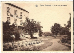 EREZEE - Le Parc De L'Hôtel Belle-vue - Edition : L. Delvaux, Hôtel De Belle-Vue à Erezée - Erezee