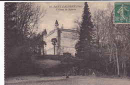 Cpa -83- Saint Zacharie -- Chateau De Saporta -edi Le Deley - Saint-Zacharie