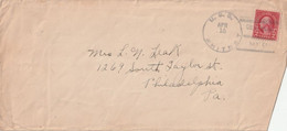 USS Whitney Cuba 1926 Cover Mailed - Briefe U. Dokumente