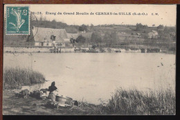78 - CERNAY-la-VILLE - Etang Du Grand Moulin ( Lavandières ) - Cernay-la-Ville