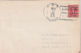 USS Broome Cuba 1931 Cover Mailed - Lettres & Documents