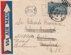 Camaguey Cuba 1937 Air Mail Cover Mailed - Poste Aérienne