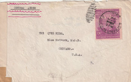 Havana Cuba WW2 Air Mail Censored Cover Mailed Military - Poste Aérienne