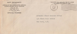 Cuba  1944 WW2 Cover Mailed USA Navy - Briefe U. Dokumente