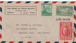 Havana Cuba 1948 Air Mail Cover Mailed - Poste Aérienne