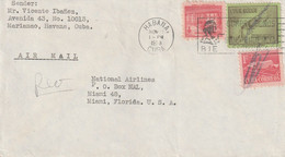 \Havana Cuba 1958 Air Mail Cover Mailed - Poste Aérienne