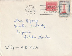 Havana Cuba 1960 Cover Mailed - Storia Postale