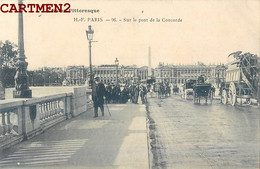 PARIS SUR LE PONT DE LA CONCORDE LA SEINE PITTORESQUE 75 - Unclassified