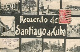 RECUERDO DE SANTIAGO DE CUBA 1900 - Cuba