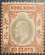 Hong Kong Y&T N °86. Roi Edouard VII. Oblitéré. - Used Stamps