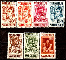 Sarre-132- Original Values Issued In 1931 (+) Hinged - Quality In Your Opinion. - Other & Unclassified