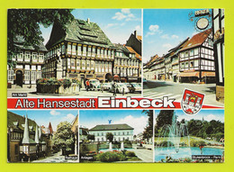 Alte Hansestadt EINBECK 3352 Rathaus VOIR ZOOM VW Combi Käfer Ford Taunus Rathaus Anlagen Stukenbrock Park - Einbeck