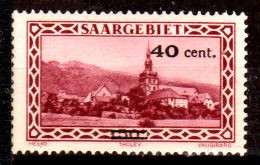 Sarre-145- Original Values Issued In 1934 (+) Hinged - Quality In Your Opinion. - Otros & Sin Clasificación