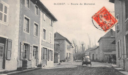 SAINT-CHEF (Isère) - Route De Morestel - Hôtel Neyret - Saint-Chef