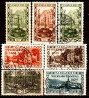 Sarre-150- Original Values Issued In 1935 (o) Used - Quality In Your Opinion. - Autres & Non Classés