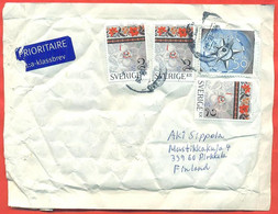 Sweden 2013. The Envelope Passed The Mail. - Briefe U. Dokumente