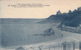 CPA - 35 - DINARD - La Point Du Moulinet La Digue Et La Plage - G Lavergne Dinard - Dinard