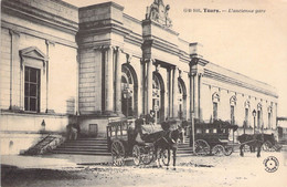 CPA - 37 - TOURS - L'Ancienne Gare - Calèche  - GB103 - Tours