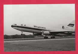 BELLE PHOTO REPRODUCTION AVION PLANE FLUGZEUG - DOUGLAS DC10 LAKER AIRAYS SKYTRAIN - DC 10 - Aviation