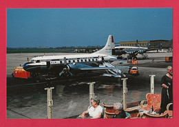 BELLE PHOTO REPRODUCTION AVION PLANE FLUGZEUG - DOUGLAS KLM THE FLYING DUTCHMAN - TERRASSE - Aviazione