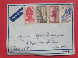 A.O.F. - Enveloppe De Dakar Pour Paris - N 100 - Brieven En Documenten