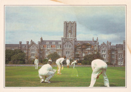 A20462 - CASTLETOWN A GAME OF CRICKET AT KING WILLIAM'S COLLEGE CRICKET ENGLAND UNITED KINGDOM - Críquet