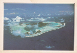 A20465 - MAUPITI L'ILE VUE D'AVION POLYNESIE FRANCAISE FRENCH POLYNESIA - Polynésie Française