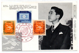 Tarjeta De 1952  Japon - Lettres & Documents