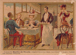 Publicité - L'Alcool De Menthe De Ricqulès - Publicités