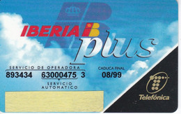 BMP-017 TARJETA DE ESPAÑA DE TELEFONICA DE IBERIA PLUS (RARA) - Dienstkarten