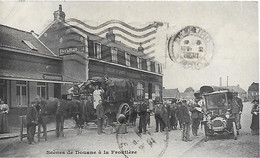 59 - NORD - WATTRELOS - ANCIEN BURAU DES DOUANES VISITE D'AUTOMOBILE BELLE CPA TRES ANIMEE EDIT. BF PARIS - Wattrelos