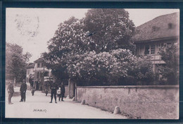 Marin Près St Blaise NE, Une Rue Animée (29.7.1919) - Saint-Blaise