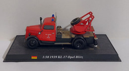 I108775 Ixo Hachette 1/50 - POMPIERS - Deutschland 1939 KL 17 Opel Blitz - Camiones, Buses Y Construcción