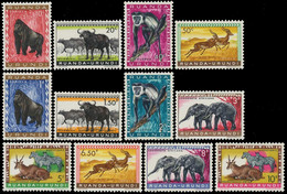 205/216** - Animaux Protégés / Beschermde Dieren / Geschützte Tiere / Protected Animals - RUANDA URUNDI - Gorilas