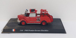 I108789 Ixo Hachette 1/64 - POMPIERS - France 1960 Premier-Secours Hotchkiss - Camiones, Buses Y Construcción
