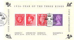 GB - 2006  Year Of THRERE KINGS  MINISHEET    FDC Or  USED  "ON PIECE" - SEE NOTES  And Scans - 2001-2010. Decimale Uitgaven