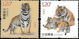 CHINA, 2022, MNH,CHINESE NEW YEAR, YEAR OF THE TIGER, 2v - Chinese New Year