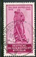 DDR / E. GERMANY 1955 Liberation Aniversary  Used.  Michel  463 - Usados
