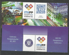 RO 2022-I T U P P, ROMANIA 4v + Lables, MNH - Ongebruikt