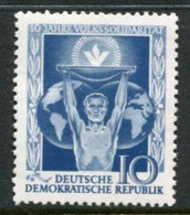 DDR / E. GERMANY 1955 People's Solidarity MNH / **.  Michel  484 - Ungebraucht