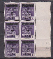 Z4284 - OCC. YUGOSLAVA TRIESTE SASSONE N°5 ** Blocco X6 - Yugoslavian Occ.: Trieste