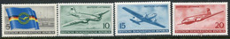 DDR / E. GERMANY 1956  Civil Aviation  MNH / **.  Michel  512-15 - Nuevos